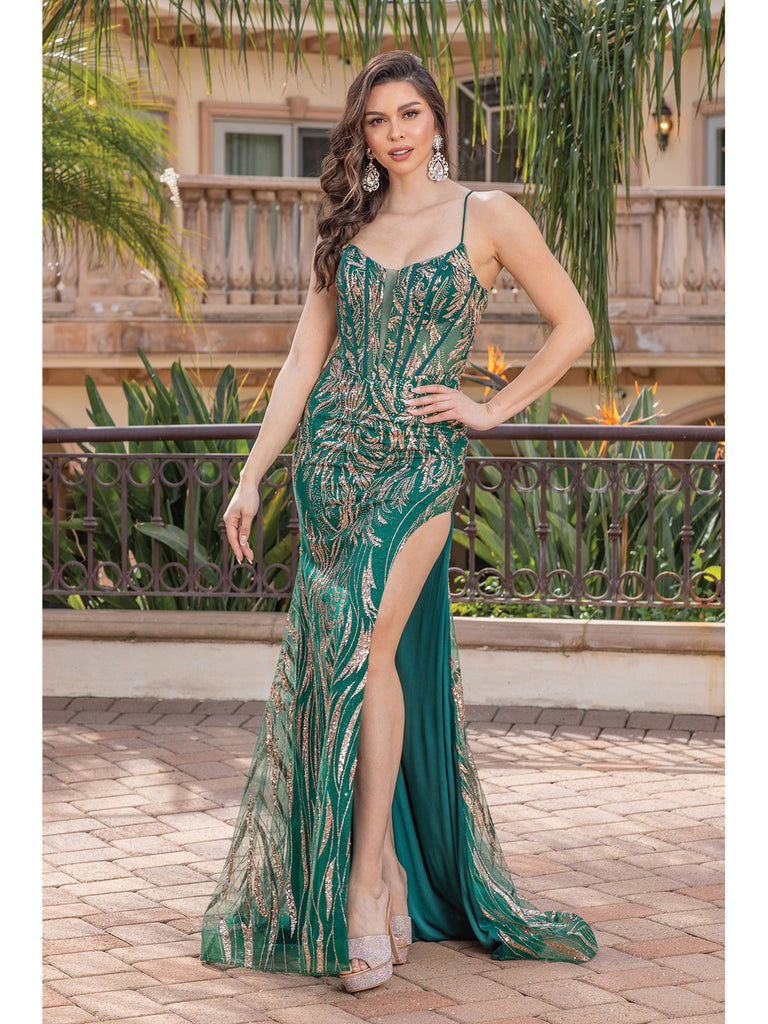 【新品タグつき】mame Froral Cut Jacquard Gown Strapless Jacquard Gown With Side Slit And Floral Design