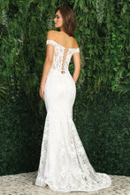AD 3123 - Off The Shoulder Glitter Detailed Prom Gown With Sheer Boned Bodice & Lace Up Corset Back PROM GOWN Adora   