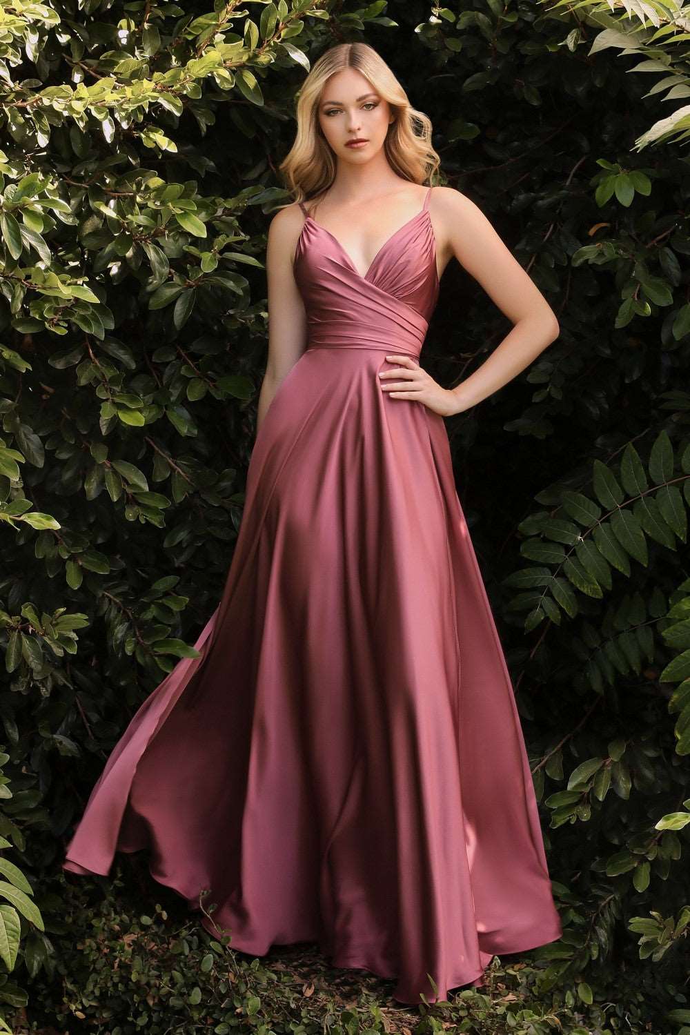 mauve prom dress CD 7485