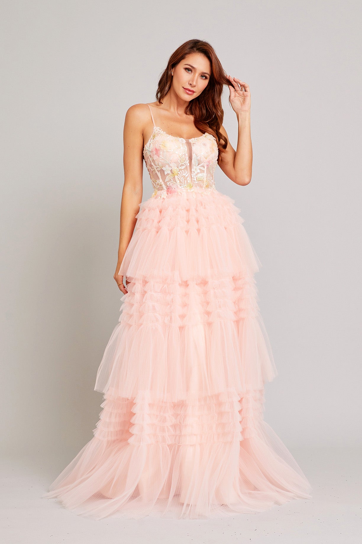 ●High School Disco● Frill Cancan Layered One Piece MUSINSA | HIGH SCHOOL DISCO Frill Cancan Layered One Piece