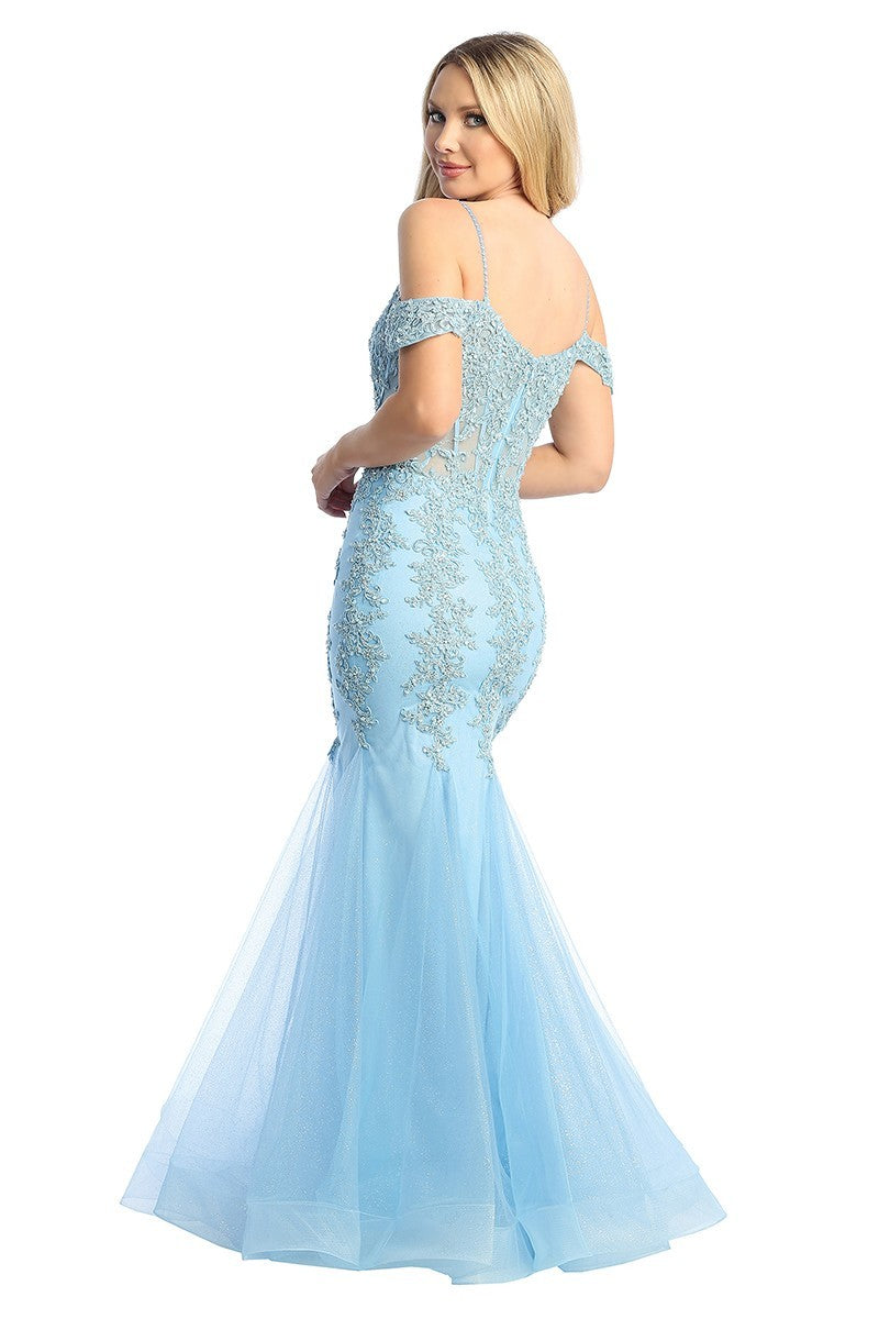 Glamorous Sheath Lace Prom Dress,Lace Prom Gown Y6031